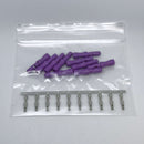 TD-986-XX MedSafe Colored Plugs for EEG Machines (pack of 10)