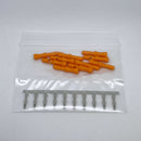 TD-986-XX MedSafe Colored Plugs for EEG Machines (pack of 10)