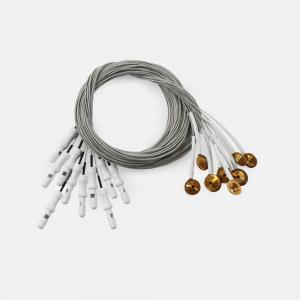 TDE-2143-C EEG Gold Cup Electrodes Assorted Colors, Package of 10
